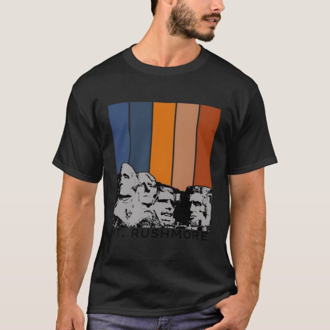 Camiseta Mt Rushmore Dakota del Sur Monte Rushmore (Anverso)