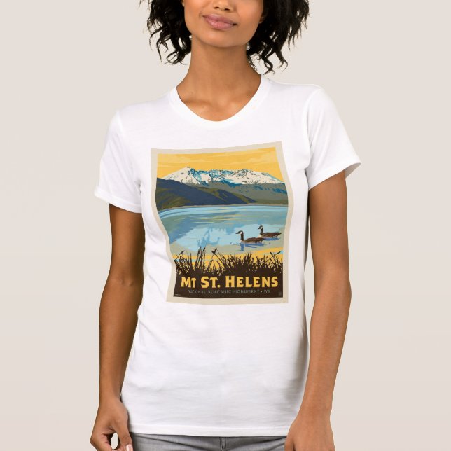 Camiseta Mt Santa Helens | Washington (Anverso)