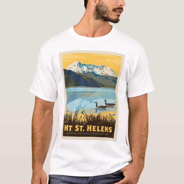 Camiseta Mt Santa Helens | Washington (Anverso)