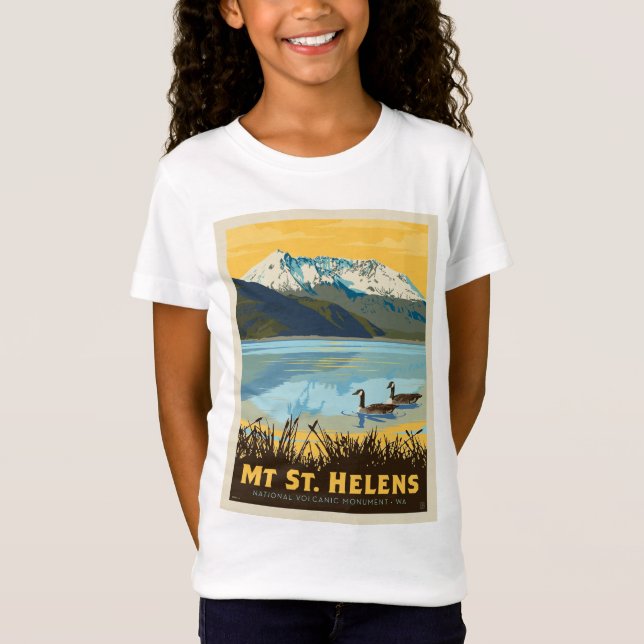 Camiseta Mt Santa Helens | Washington (Anverso)
