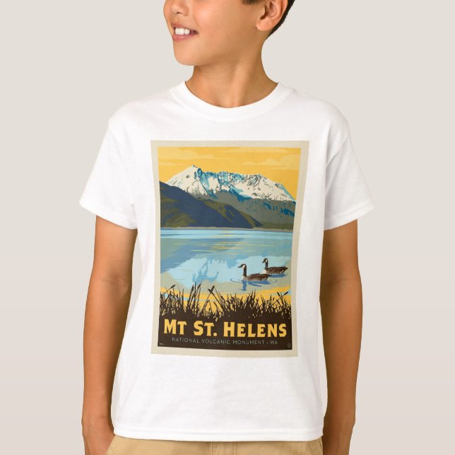 Camiseta Mt Santa Helens | Washington (Anverso)