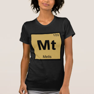 Camiseta Mt - Símbolo de la tabla periódica de la químic