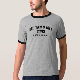 Camiseta Mt. Tammany (apenado/negro)
