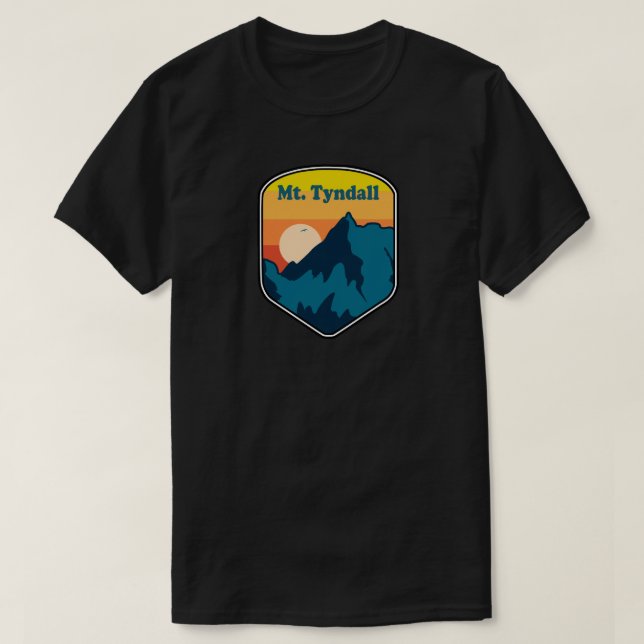 Camiseta Mt. Tyndall California Sunrise (Diseño del anverso)