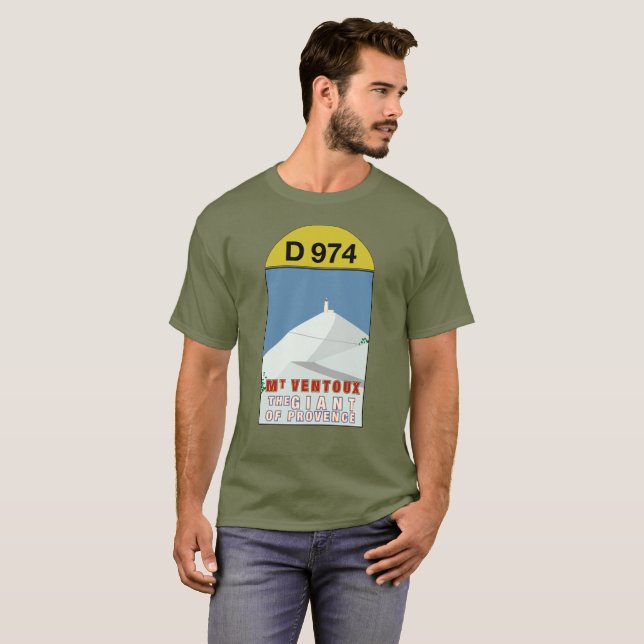 Camiseta MT VENTOUX Gigante de Provenza (Anverso completo)