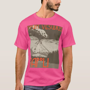 Camiseta Mt Vesuvius Souvenir T Shirt