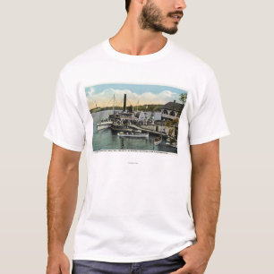 Camiseta Mt. Washington, vapores del gobierno Endicott