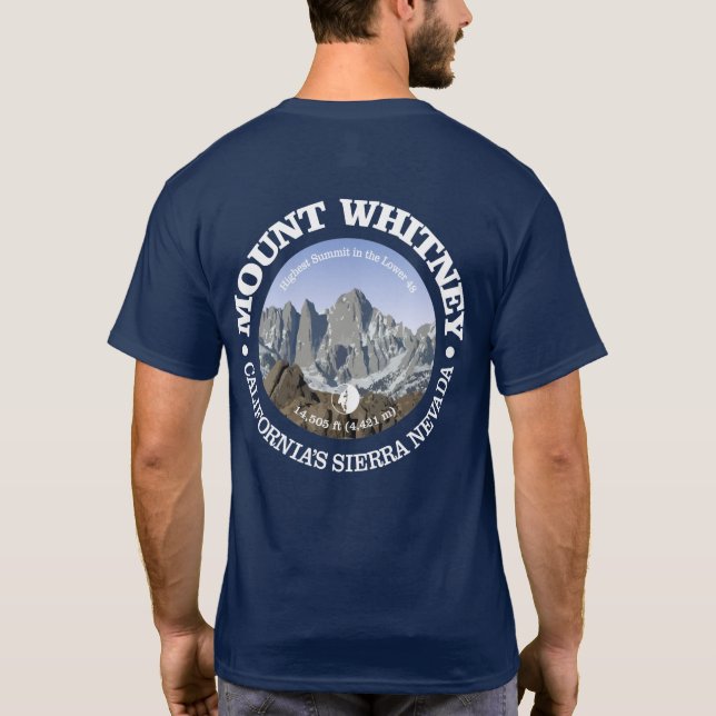 Camiseta Mt Whitney (Reverso)
