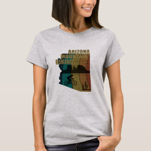 Camiseta Mtb Az Sedona - Bicicleta de Montaña Arizona