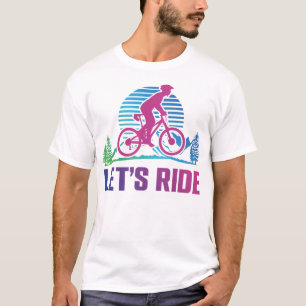 Camiseta Mtb de ciclismo de montaña vamos a ir a la retro d