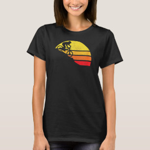 Camiseta Mtb De Montaña De Las Mujeres Bicicletas Vintage D