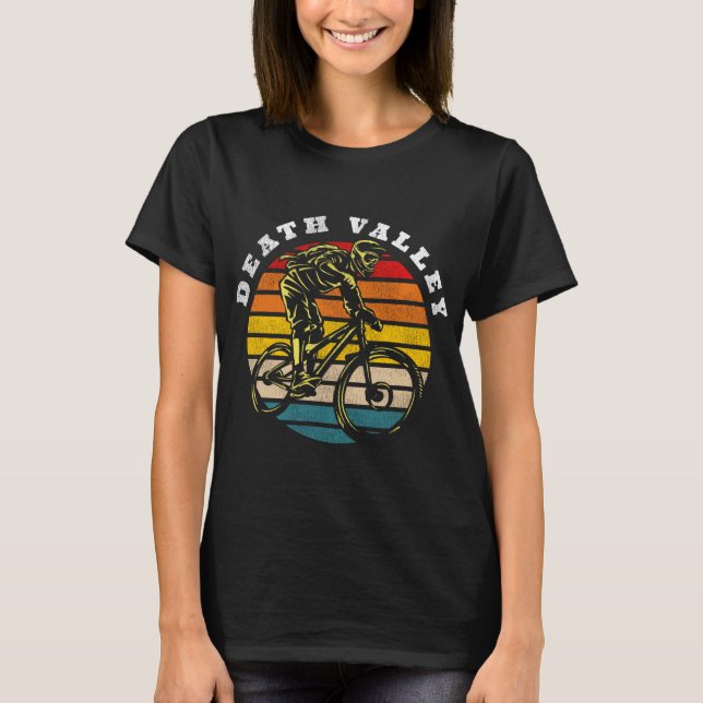 Camiseta MTB Death Valley National Park Mountain Bike Calif (Anverso)