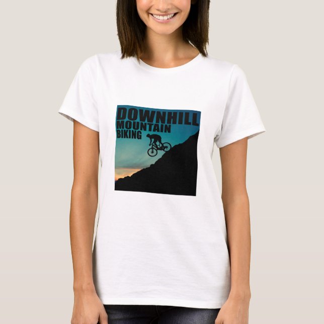 Camiseta MTB descendente (Anverso)