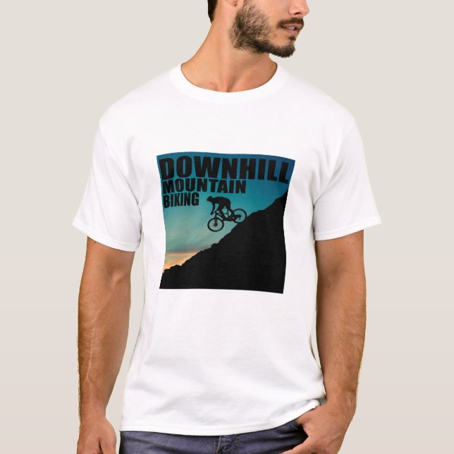 Camiseta MTB descendente (Anverso)