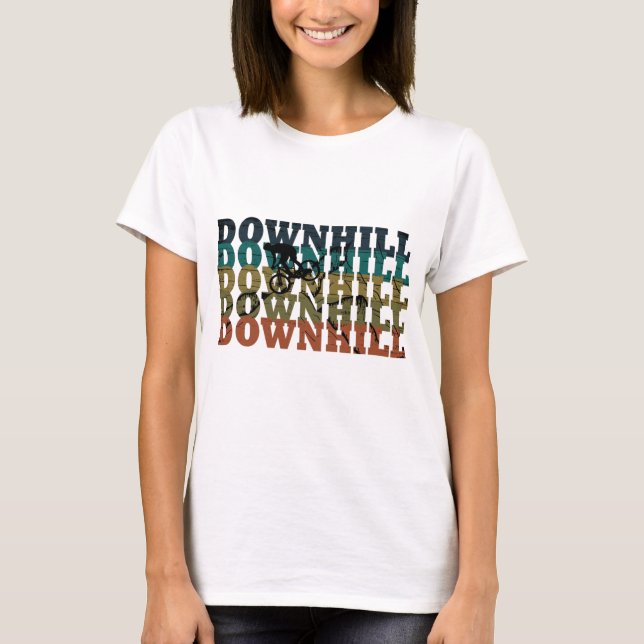 Camiseta MTB Downhill Bicicleta de Montaña (Anverso)