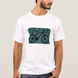 Camiseta MTB Downhill Vintage - Paseo en bicicleta de monta