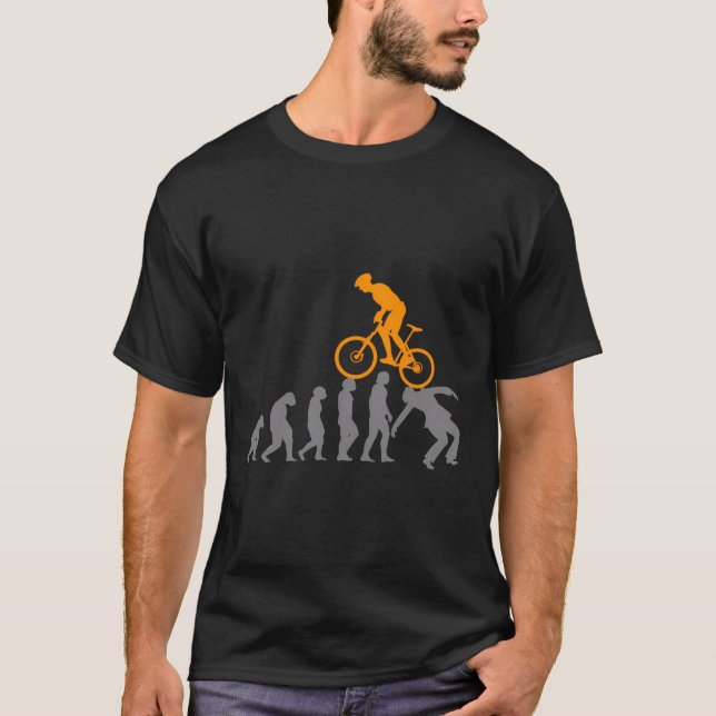Camiseta Mtb Evolution Bike Mountain Accessories Bicycle Sp (Anverso)