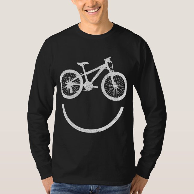 Camiseta MTB Funny Biker Regalo de ciclismo de montaña cues (Anverso)