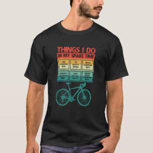 Camiseta Mtb Montaña Bicicleta Cosas De Descenso Que Hago E