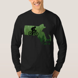 Camiseta MTB Monte de ciclismo de montaña de Massachusetts