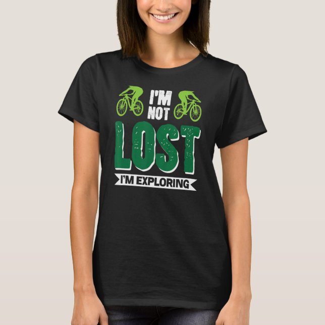 Camiseta Mtb Mountain Bicicleta Explorando Bmx (Anverso)