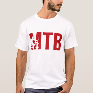 Camiseta MTB para aficionados a la bicicleta de montaña y c