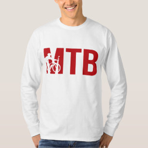 Camiseta MTB para aficionados a la bicicleta de montaña y c