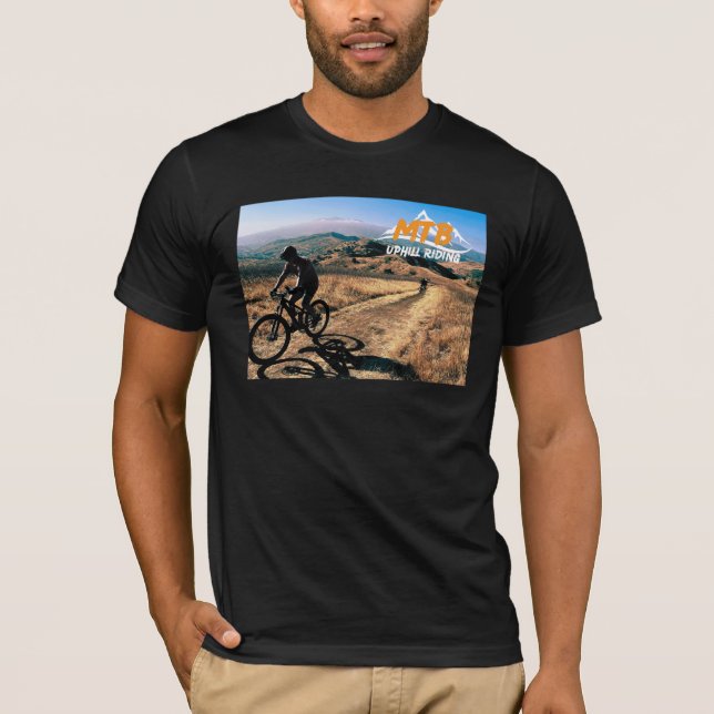 Camiseta MTB Uphill Riding 2 (Anverso)