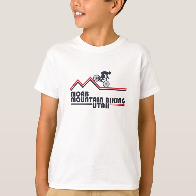Camiseta Mtb Utah - Ciclismo de Montaña Moab (Anverso)