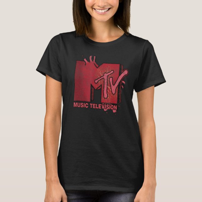 Camiseta MTV latiendo el corazón (Anverso)