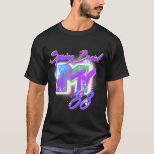 Camiseta Mtv Spring Break '88 Airbrushing Text.png