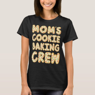 Camiseta Mu2019's Cookie Baking Crew Iced Gingerbread Cute