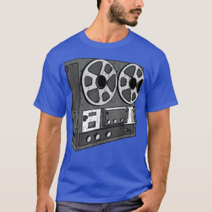 Camiseta Mu de los años 90 del Reel Retro de Cinta Cassette