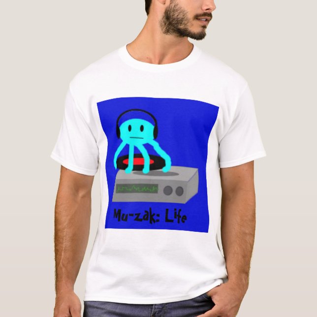 Camiseta MU-zak: Vida (Anverso)