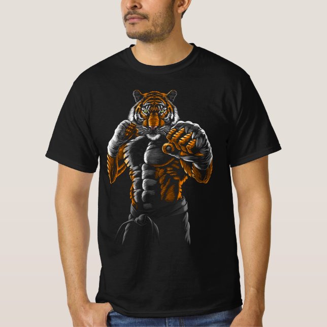 Camiseta Muai Thai Tigre (Anverso)