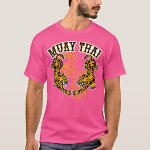 Camiseta Muay Kickboxing tailandés muay tigres tailandeses 