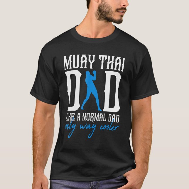 Camiseta Muay papá tailandés mma muay luchador tailandés bo (Anverso)