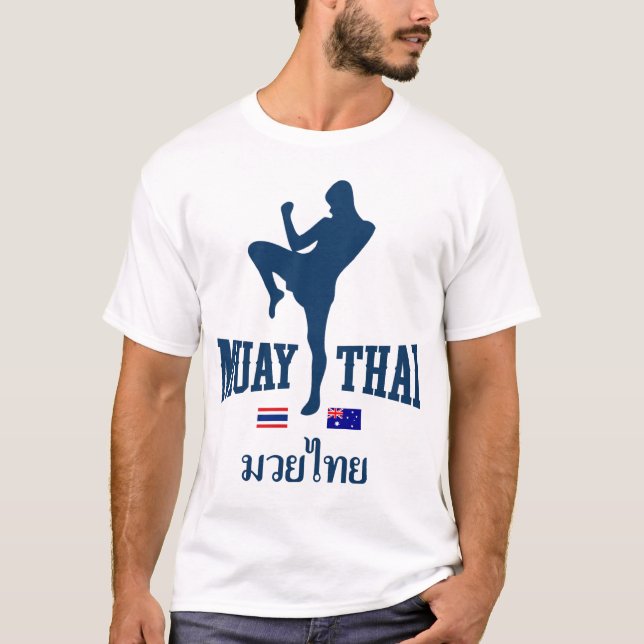 Camiseta Muay Tailandia tailandesa Australia (Anverso)