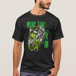 Camiseta Muay Thai Alien Astronauta Fight, Mma, Kickboxing,