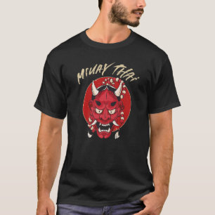Camiseta Muay Thai  Demonio Japonés Oni Hannya