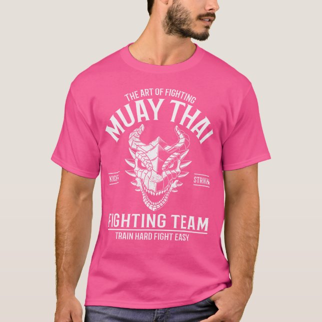 Camiseta Muay Thai Dragon Fighter (Anverso)
