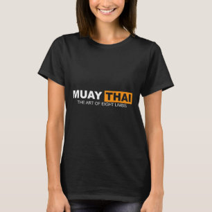 Camiseta Muay Thai El Arte De Los Ocho Miembros Kickboxing