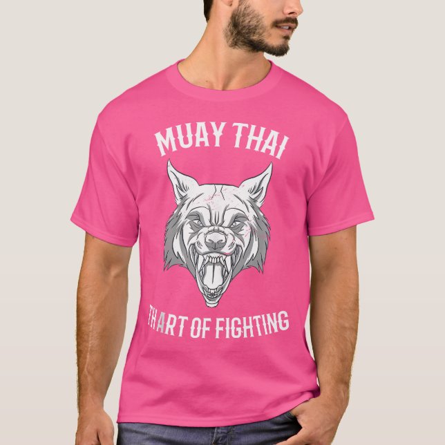 Camiseta Muay Thai El Arte De Luchar (Anverso)