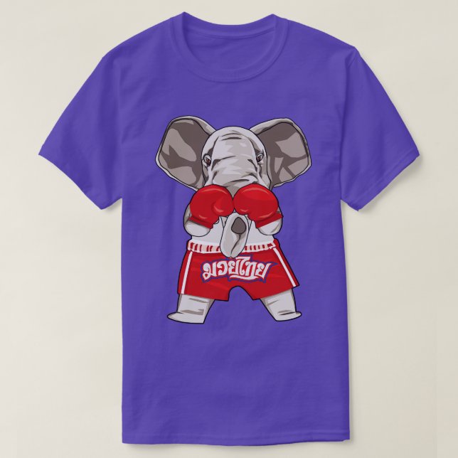 Camiseta Muay Thai Elephant (Diseño del anverso)