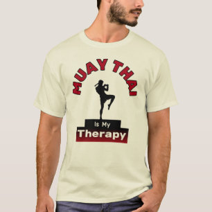 Camiseta Muay Thai es mi terapia, Muay Thai