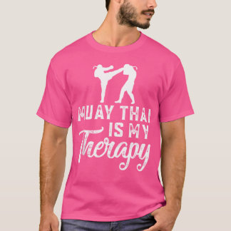 Camiseta Muay Thai Es Mi Terapia Muay Thai