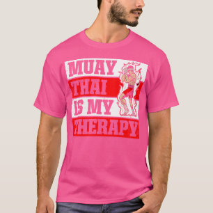Camiseta Muay Thai es mi terapia Tiger Muay Thai