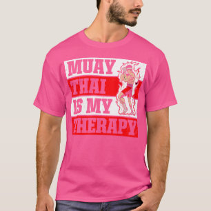 Camiseta Muay Thai es mi terapia Tiger Muay Thai