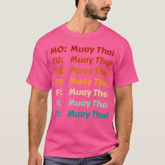 Camiseta Muay Thai Every Day Outfit Clothes Muay Thai