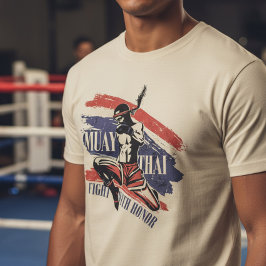 Camiseta Muay Thai - Fight With Honor
